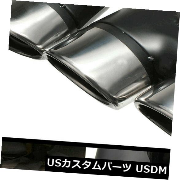 マフラーカッター メルセデスベンツW211 EクラスE430 AMGのステンレス製リアエキゾーストチップパイプ Stainless Steel Rear Exhaust Tip Pipes for Mercedes Benz W211 E-class E430 AMG