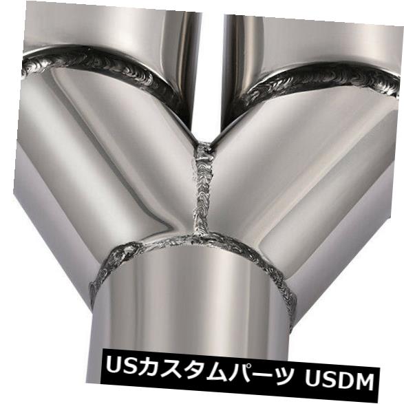マフラーカッターロールエッジ2.25quot;インレット-3quot;アウトレット-9.5quot;長さのデュアルポリッシュエキゾーストチップ溶接DualPolishExhaustTipWeldOnRolledEdge2.25quot;Inlet-3quot;Outlet-9.5quot;Length