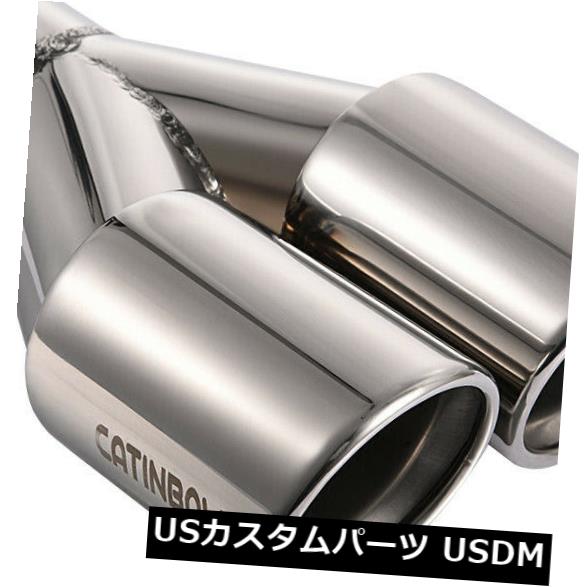 マフラーカッターロールエッジ2.25quot;インレット-3quot;アウトレット-9.5quot;長さのデュアルポリッシュエキゾーストチップ溶接DualPolishExhaustTipWeldOnRolledEdge2.25quot;Inlet-3quot;Outlet-9.5quot;Length