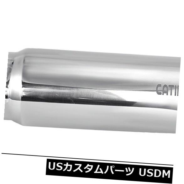 マフラーカッターポリッシュディーゼルステンレススチール製エキゾーストチップアングルカット5quot;インレット6quot;アウトレット18quot;ロングPolishDieselStainlessSteelExhaustTipAngleCut5quot;Inlet6quot;Outlet18quot;Long