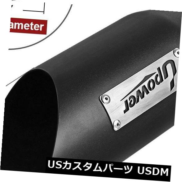 マフラーカッター2個3quot;インレット4quot;アウトレット12quot;ロングエキゾーストチップアングルカット防食テールパイプ2Pcs3quot;Inlet4quot;Outlet12quot;LongExhaustTipAngleCutAnti-CorrosiveTailpipe