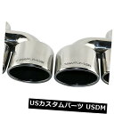 マフラーカッター 2.5インチインレット用の左右1ペアのスタンプ付きAMGオーバルカーデュアルエキゾーストチップ 1 pair left and right Stamped AMG Oval Car Dual Exhaust tips for 2.5in inlet