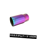 マフラーカッター DCスポーツカメレオンアルマイトエキゾーストラウンドチップL:7.5インチxアウトレット3.5インチx I EX1021 DC Sports Chameleon Anodized Exhaust Round Tip L: 7.5in x Outlet3.5in x I EX1021