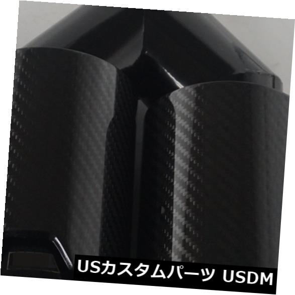 マフラーカッター BMW Mのデュアルチップカーエキゾーストマフラーパイプ左2.5 