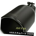 マフラーカッター 角度付き排気チップ2.75インチ5出力ユニバーサルステンレス12インチボルトオンブラックディーゼル Angled Exhaust Tip 2.75 In 5 Out Universal Stainless 12 in. Bolt-On Black Deisel