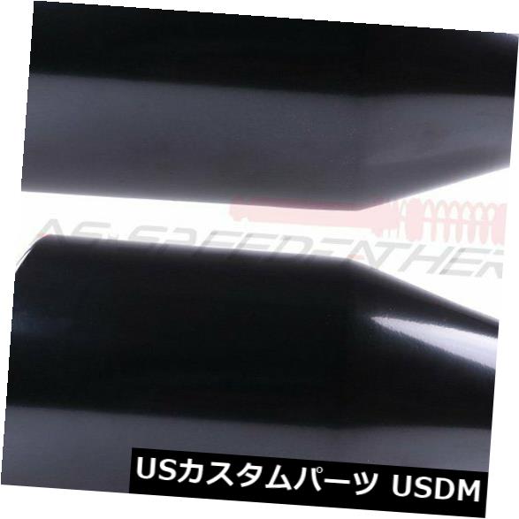 マフラーカッター 4 "インレット7"アウトレット15 "長さの新しいステンレススチールポリッシュドエキゾ..