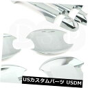 ドア部分カバー DSPクロームドアハンドルキャッチカバー+ボウルXG2202ABホンダCR-V CRVシビックに適合 DSP Chrome Door Handle Catch Cover + Bowl XG2202AB fit for HONDA CR-V CRV Civic(2)