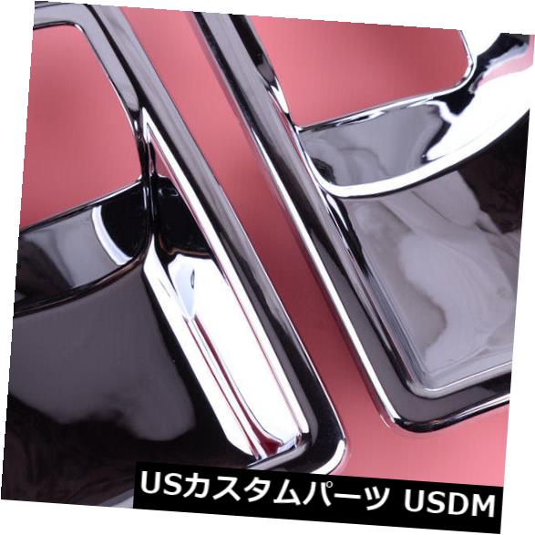 ドア部分カバー ジープラングラーJK 2011-2017に合うABSクロームドアハンドルボウルカバートリム ABS Chrome Door Handle Bowl Cover Trim Fits For Jeep Wrangler JK 2011-2017