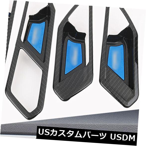 ドア部分カバー VW Tiguan 2 MK2 2016-2018装飾トリム用車のドアハンドルボウルフレームカバー Car Doo..