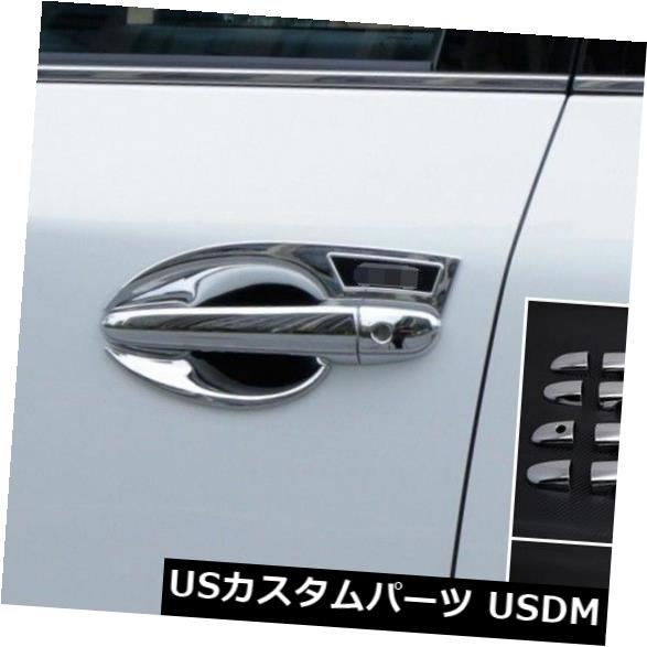 ドア部分カバー 12PCS Chrome ABS Door Handle&Bowl Decorate Cover Trim For 2017-2018 Mazda CX-5