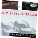 ドア部分カバー 2012 -2014トヨタカムリ用4xクロームドアハンドルカップボウルカバー成形トリム 4x Chrome Door Handle Cup Bowl Cover Molding Trim For 2012 -2014 TOYOTA CAMRY(2)