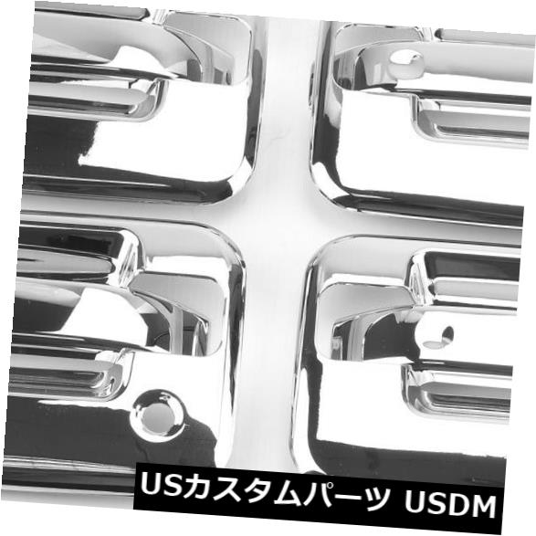 ドア部分カバー 04-14フォードF-150リンカーンマークLT 4ドア用クローム車のドアハンドルボウルカバー ..