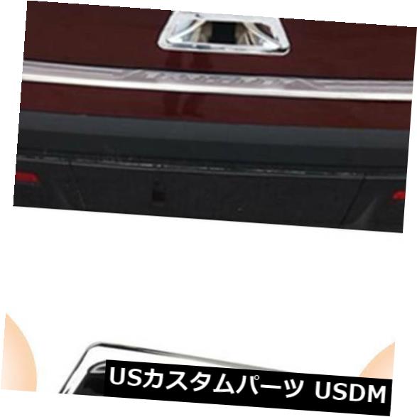 ドア部分カバー フォードエクスプローラー2011-2015のクロームリアトランクゲートドアハンドルボウルカバートリム Chrome Rear Trunk Gate Door Handle Bowl Cover Trim for Ford Explorer 2011-2015