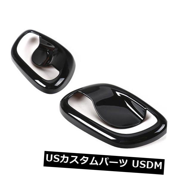 ドア部分カバー スズキジムニー2007-2017のABSピアノブラックインナードアハンドルボウルカバートリム ABS Piano Black Inner Door Handle Bowl Cover Trim For Suzuki Jimny 2007-2017