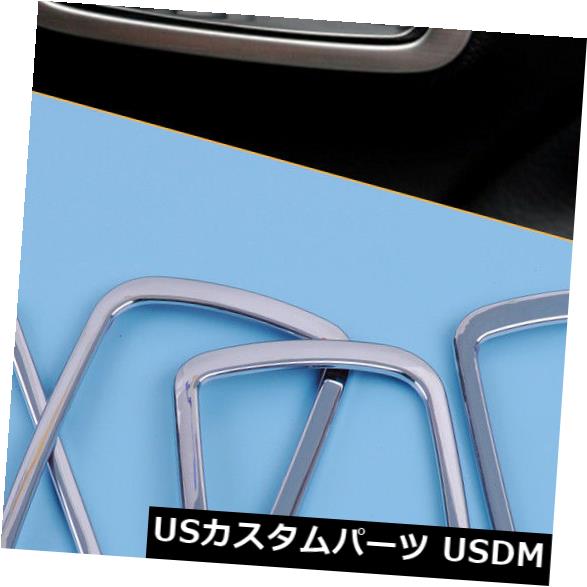 ドア部分カバー 2011-三菱ASXアウトランダースポーツRVRクロームインナードアハンドルボウルカバー For 2011- Mitsubishi ASX Outlander Sport RVR Chrome Inner Door Handle Bowl Cover
