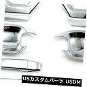 ドア部分カバー クロームドアハンドルボウルインサートカバートリムはトヨタC-HR Suv 2018に適合 Chrome Door Handle Bowl Insert Cover Trim Fits Toyota C-HR Suv 2018