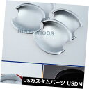 ドア部分カバー クロームドアハンドルボウルトリムフィットVwパサートB5ゴルフMk4ジェッタボラカバーカップキャップ Chrome Door Handle Bowl Trim Fit Vw Passat B5 Golf Mk4 Jetta Bora Cover Cup Cap(2)