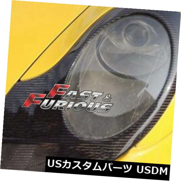  ݥ륷ܥեС996 911ܥ986إåɥ饤ȥСꥹȥ FOR PORSCHE CARBON FIBER 996 911 BOXSTER 986 HEADLIGHTS COVERS EYELIDS TRIMS