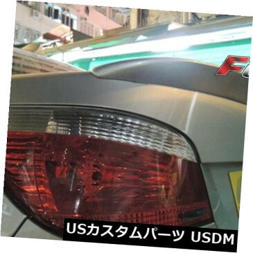 エアロ 2004-2010 E60 5-シリーズセダンリアウィングトランクスポイラー525i 528i M5に適合 Fit for 2004-2010 E60 5-SERIES SEDAN REAR WING TRUNK SPOILER 525i 528i M5