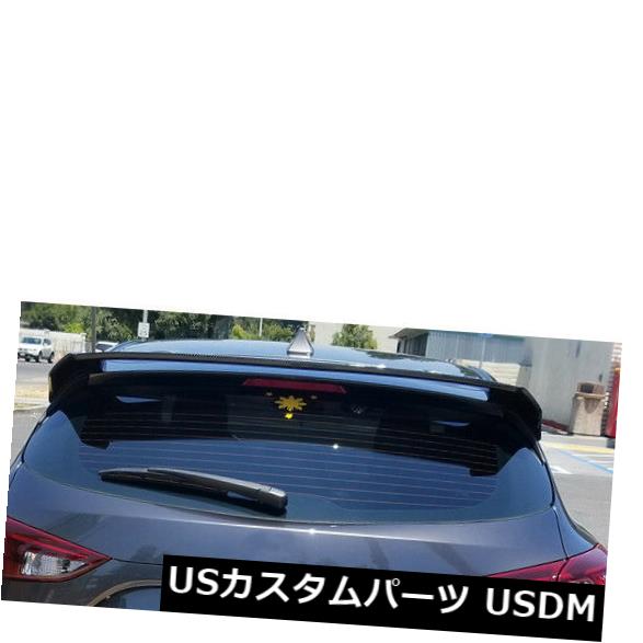 カーボン素材 マツダ3アクセラハッチバック14-17の炭素繊維後部屋根スポイラー翼工場 Carbon Fiber Rear Roof Spoiler Wing Factory for Mazda 3 Axela Hatchback 14-17