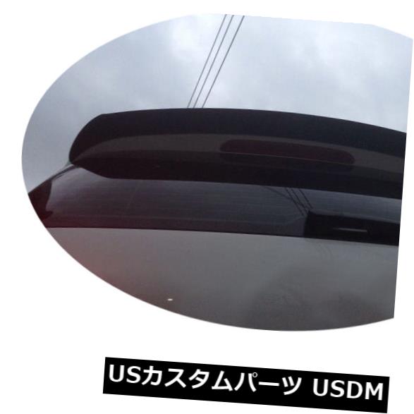 カーボン素材 カーボンフォルクスワーゲンVI MK6ゴルフ6 2010-13に適合したリアルーフスポイラーリップウイング Carbon Fiber Rear Roof Spoiler Lip Wing Fit for Volkswagen VI MK6 Golf 6 2010-13