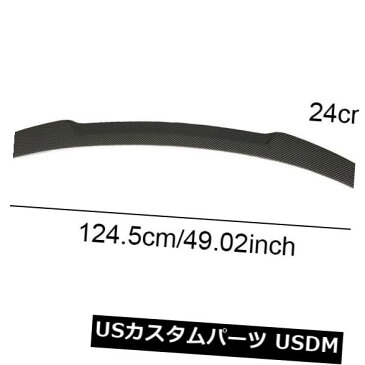 カーボン素材 BMW 6シリーズF06 F13 640i 650iリアブーツスポイラーウィングカーボンファイバー2012-2018 For BMW 6Series F06 F13 640i 650i Rear Boot Spoiler Wing Carbon Fiber 2012-2018