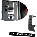 カーボン素材 ベンツW176 A45 C117 CLA45用カーボンファイバーインナーギアシフトボックスパネルカバーLHD Carbon Fiber Inner...