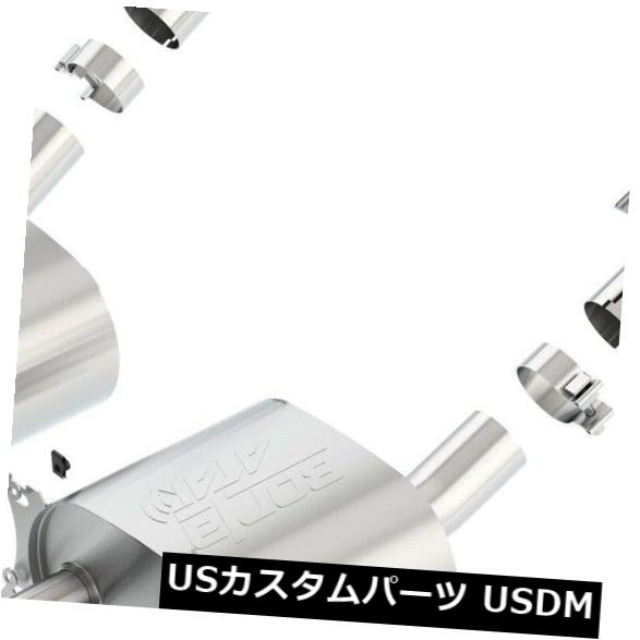 輸入マフラー Borla 11869CB ATAKアクスルバック排気システムは14-19コルベットに適合 Borla 11869CB ATAK Axle-Back Exhaust System Fits 14-19 Corvette