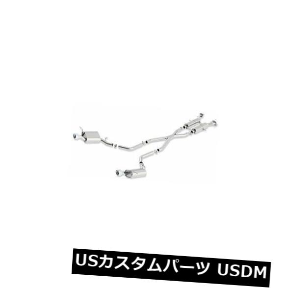 輸入マフラー 2011-2018ダッジデュランゴ＃140449のBorla Cat-Back Exhaust S-Type Borla Cat-Back Exhaust S-Type For 2011-2018 Dodge Durango #140449