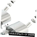 輸入マフラー Borla 11855 Sタイプアクスルバックエキゾーストシステムは14-19コルベットに適合 Borla 11855 S-Type Axle-B...