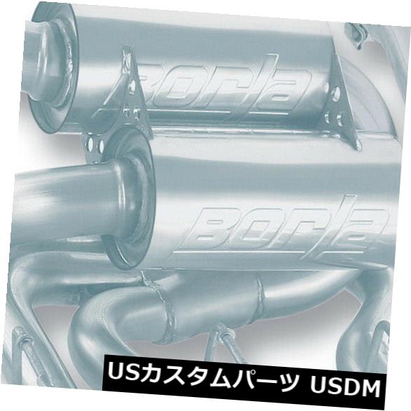 輸入マフラー Borla 11766 Sタイプアクスルバックエキゾーストシステムは09-13コルベットに適合 Borla 11766 S-Type Axle-Back Exhaust System Fits 09-13 Corvette