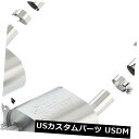 輸入マフラー Borla 11869CB ATAKアクスルバック排気システムは14-19コルベットに適合 Borla 11869CB ATAK Axle-Bac...