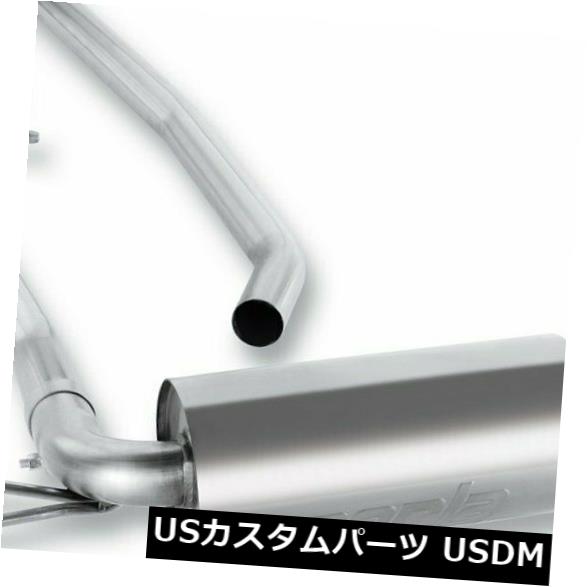 輸入マフラー 2008-10スバルインプレッサ2.5iワゴン4DRのBorla SSキャットバック排気 Borla SS Catback Exhaust for 2008-10 Subaru Impreza 2.5i Wagon 4DR