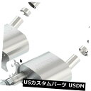 輸入マフラー Borla 11874 Sタイプアクスルバックエキゾーストシステムは14-19コルベットに適合 Borla 11874 S-Type Axle-B...
