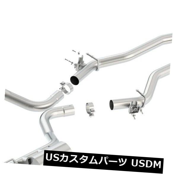 輸入マフラー Borla 140678 ATAK Cat-Back Exhaust System Fits 15-19 Challenger Borla 140678 ATAK Cat-Back Exhaust System Fits 15-19 Challenger