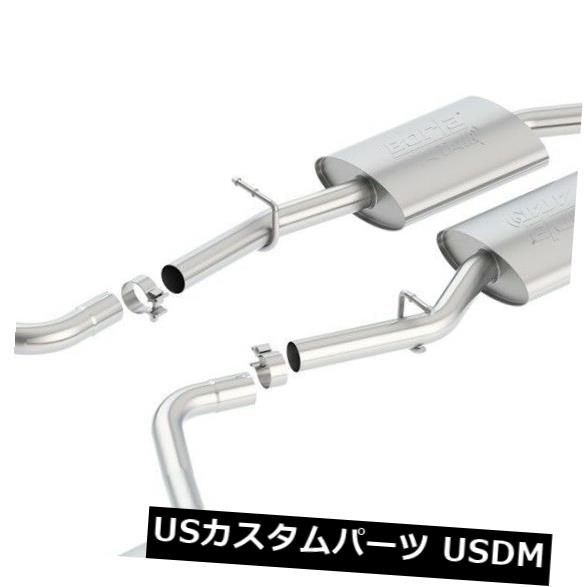 輸入マフラー Borla 140650 ATAK Cat-Back Exhaust System Fits 15-19 Challenger Borla 140650 ATAK Cat-Back Exhaust System Fits 15-19 Challenger