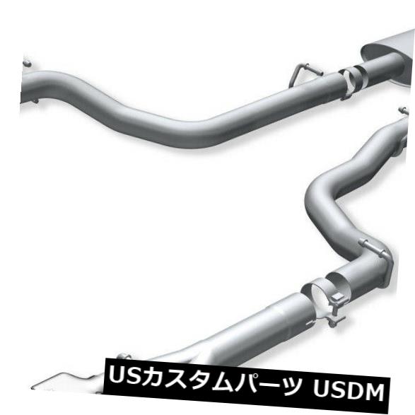 輸入マフラー Borla 140286キャットバック排気システムは08-10チャレンジャーに適合 Borla 140286 Cat-Back Exhaust System Fits 08-10 Challenger