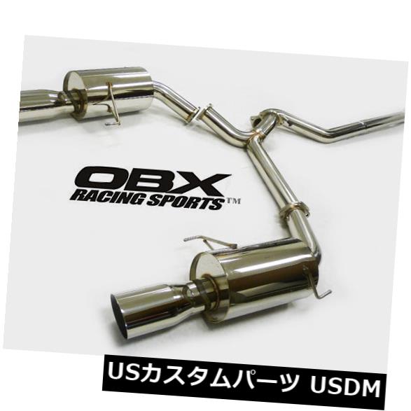 輸入マフラー OBXキャットバックエキゾーストフィット2005 2006 2007スバルレガシィ2.5L GTワゴン OBX Catback Exhaust Fit 2005 2006 2007 Subaru Legacy 2.5L GT Wagon