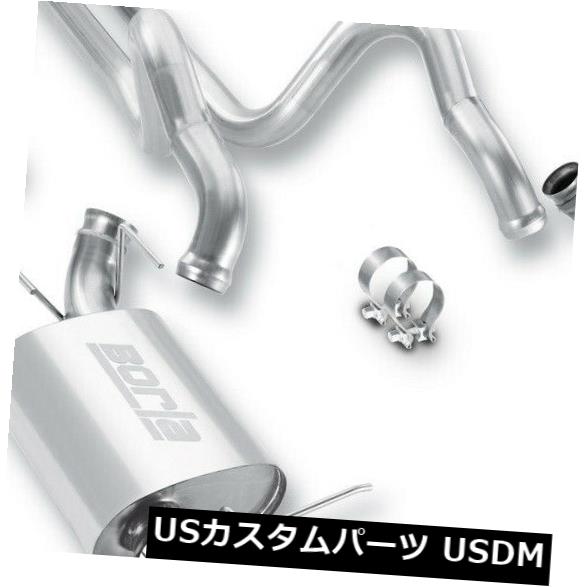 輸入マフラー Borla 140372 ATAK Cat-Back Exhaust System Fits 11-12 Mustang Borla 140372 ATAK Cat-Back Exhaust System Fits 11-12 Mustang