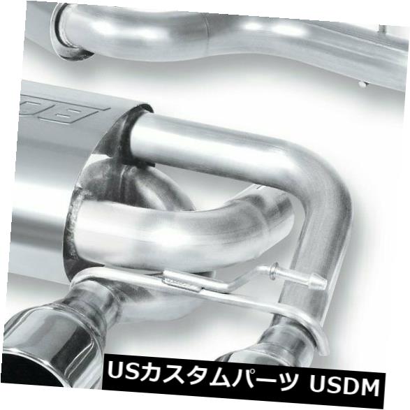 輸入マフラー ボーラ08 VWゴルフR32キャットバックエキゾースト Borla 08 VW Golf R32 Catback Exhaust