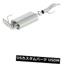 輸入マフラー Borla 140619 Sタイプキャットバックエキゾーストシステムは15-19 F-150に適合 Borla 140619 S-Type Cat-Back Exhaust System Fits 15-19 F-150