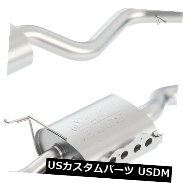 輸入マフラー Borla 11802 ATAKアクスルバックエキゾーストシステムデュアルスプリットリアエグジット2008-2013 M3に適合 Borla 11802 ATAK Axle-Back Exhaust System Dual Split Rear Exit Fits 2008-2013 M3