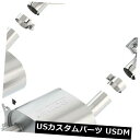 輸入マフラー Borla 11862 Sタイプアクスルバックエキゾーストシステムは14-19コルベットに適合 Borla 11862 S-Type Axle-B...