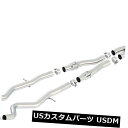 輸入マフラー 17-19 Q60に適合するBorla 140703 Sタイプキャットバックエキゾーストシステム Borla 140703 S-Type Cat-Back Exhaust System Fits 17-19 Q60