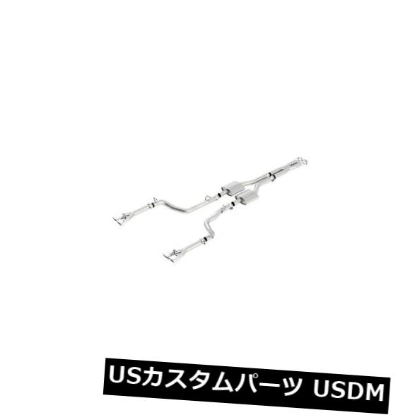 輸入マフラー Borla Cat-Back？ チャレンジャーSRT-8 2011-2014の排気ATAKパート番号140436 Borla Cat-Back? Exhaust ATAK? part # 140436 for Challenger SRT-8 2011-2014