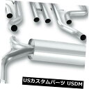 輸入マフラー 09-13 FX50に適合するBorla 140339 Sタイプキャットバックエキゾーストシステム Borla 140339 S-Type Cat-Back Exhaust System Fits 09-13 FX50