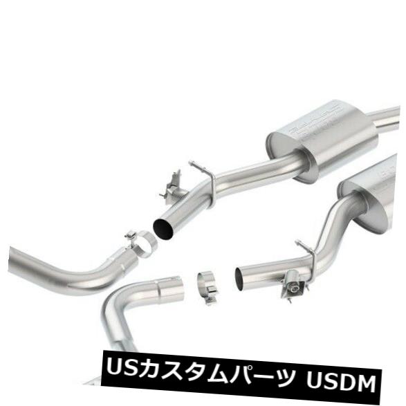 輸入マフラー Borla 140715 ATAK Cat-Back Exhaust System Fits 16-18 Challenger Borla 140715 ATAK Cat-Back Exhaust System Fits 16-18 Challenger