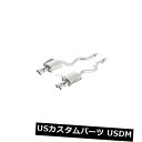 輸入マフラー Borla Axle-Back Exhaust ATAKパート＃11803 BMW E90 M3セダン2008-2011 Borla Axle-Back Exhaust ATAK part 11803 For BMW E90 M3 Sedan 2008-2011