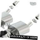 輸入マフラー Borla 11903CB ATAKアクスルバック排気システムは15-19コルベットに適合 Borla 11903CB ATAK Axle-Bac...