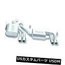 輸入マフラー Borla 01-06 BMW M3 3.2L 6cyl RWDキャットバックエキゾースト Borla 01-06 BMW M3 3.2L 6cy...
